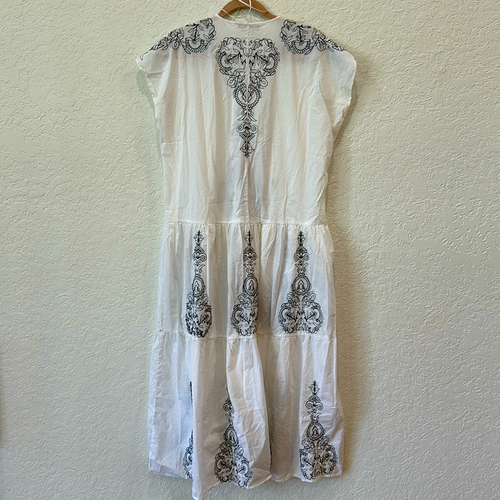 💟 White Zara Dress Maxi